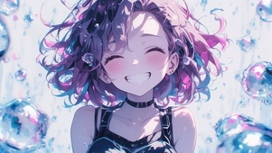 泡泡女孩