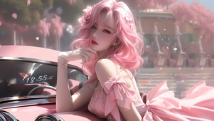 粉红女孩