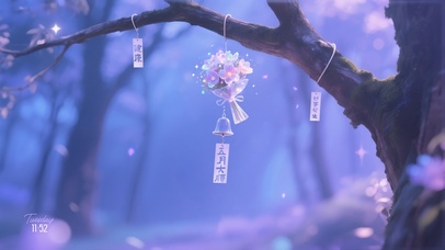 紫气加持 鲜花风铃 五月