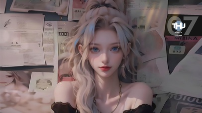 清纯复古美少女