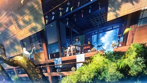 4K 夏日微风宁静午后