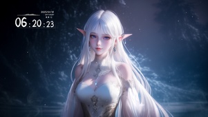 4k雪域仙子