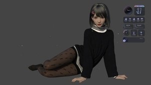 清纯黑丝女孩