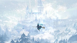 雪中城堡