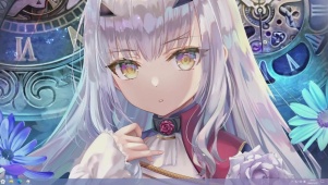银发少女