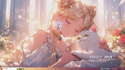 月野兔 黏黏小猫