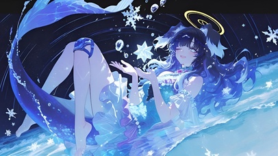 水中人鱼少女-猫冢响