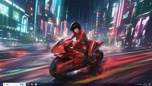 机车美女