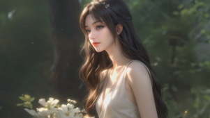 4K甜美治愈少女