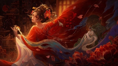 云想衣裳花想容