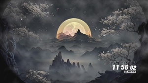 古风夜景