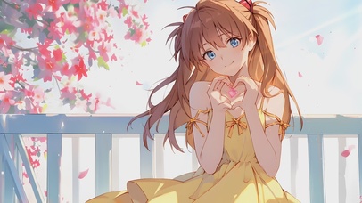 唯美可爱明日香