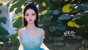 4K唯美治愈古风美女