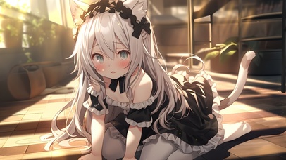 呆萌女仆兽耳娘