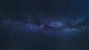 紫色夜空流星雨屏