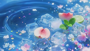 水中水蜜桃