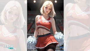 4K性感啦啦队Ai美女