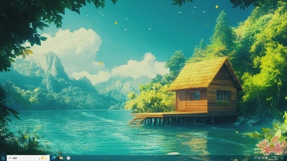 镜湖山舍-桌面主题