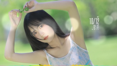 阳光下好看的学姐