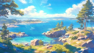 唯美群岛风光