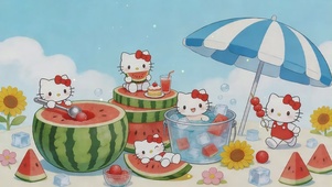 软萌 Kitty，治愈整个夏天