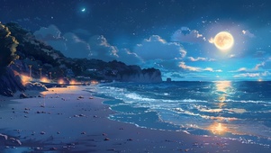 治愈海边