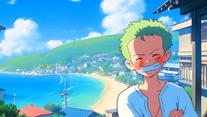 盛夏可爱索隆