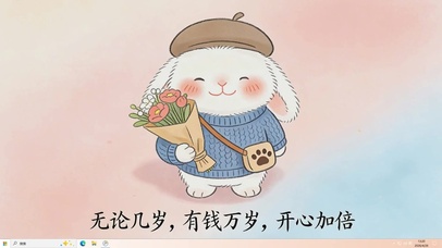 有钱万岁开心加倍桌面主题