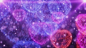 情人节爱心烟花