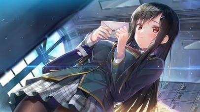 收到情书的小姐姐