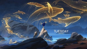 4k梦幻鲸鱼