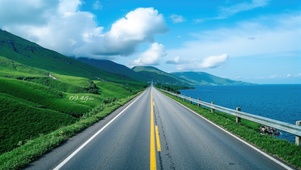 护眼海岸公路