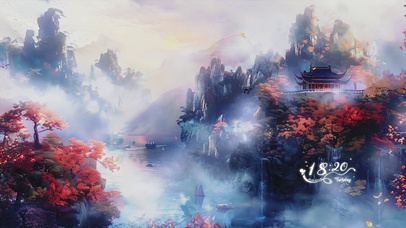 古风风景AI治愈壁纸