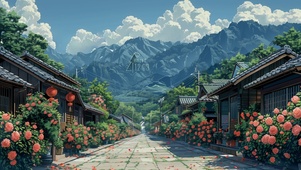 鲜花小镇