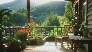 山中惬意小屋
