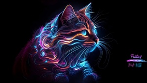 科技荧光猫