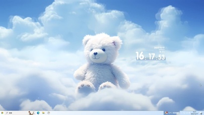 治愈系云端小熊