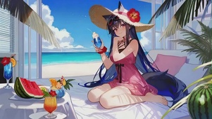 海边泳装少女-缄默德克萨斯