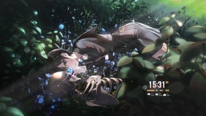 唯美治愈护眼动漫美少女