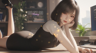 亭亭玉立，风情万种