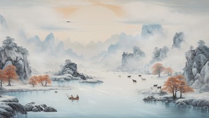 古风烟雨壁纸