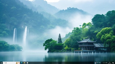 4K唯美山水主题