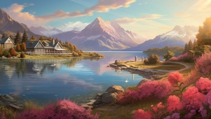 4K 静谧小屋 浪漫幽静