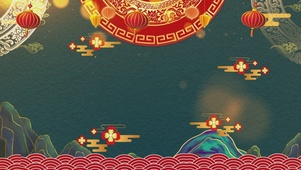 唯美鎏金春节