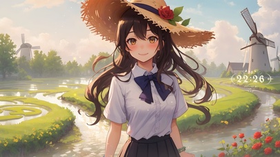 风车女孩