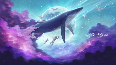 4K唯美治愈紫色梦境