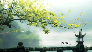 古风栈桥