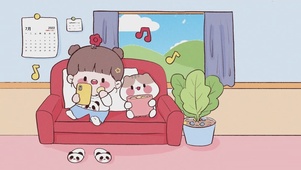 清新卡通插画