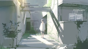 唯美房屋阳光男孩