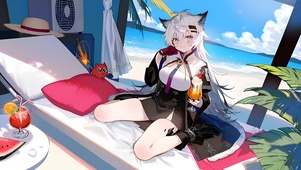 海边泳装少女-荒芜拉普兰德